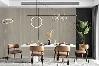 甘肃轻奢风格-餐厅