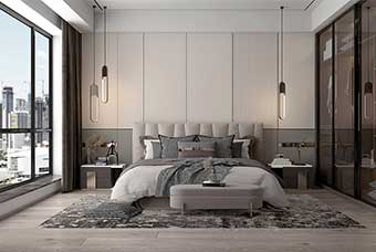 甘肃现代风格-卧室