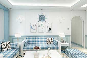 甘肃地中海风格-客厅