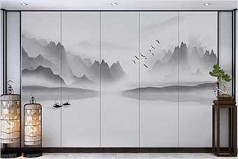 甘肃森佰汇航空纤维(山水画系列)