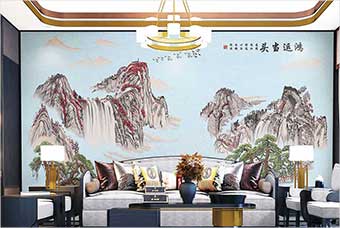 甘肃森佰汇航空纤维墙咔（鸿运当头）