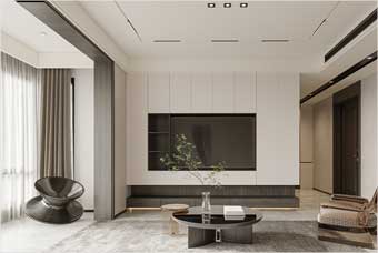 甘肃客厅空间案例